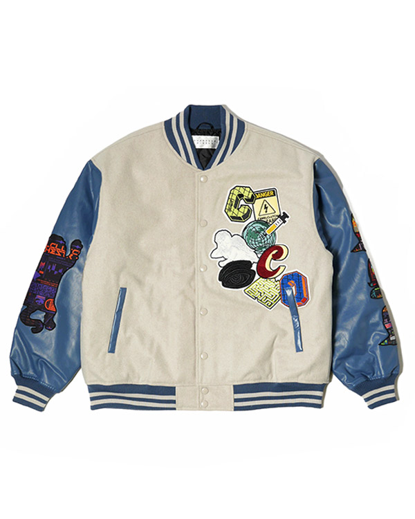 CHAOTIC IN LIFE STADIUM JACKET-3.COLOR- | FLOWP ONLINE STORE