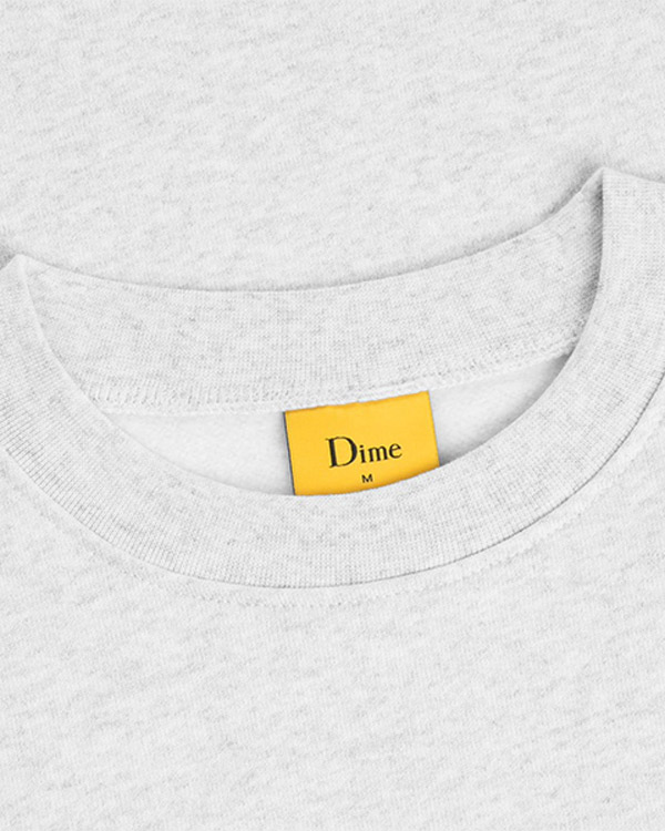 【希少カラー】dime point logo smeat shirt fog