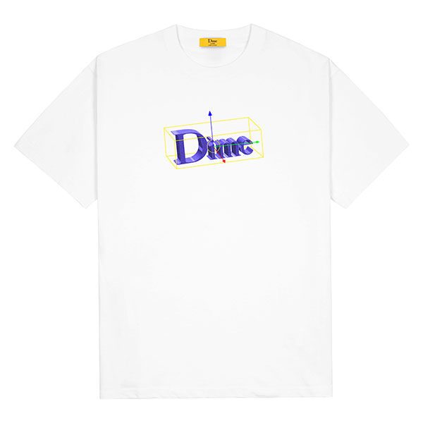 DIME CLASSIC BLENDER T-SHIRT -WHITE- | FLOWP ONLINE STORE