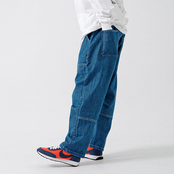 DENIM BAKER PANTS | FLOWP ONLINE STORE