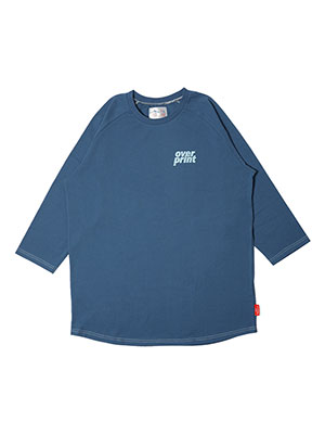 over print Receipt L/S Tシャツ BLUE Lサイズ | gulatilaw.com