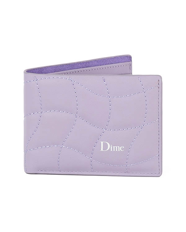 QUILTED BIFOLD WALLET -Lavender-