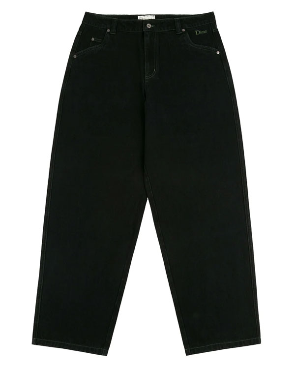 Classic Baggy Denim Pants -BLACK- | FLOWP ONLINE STORE