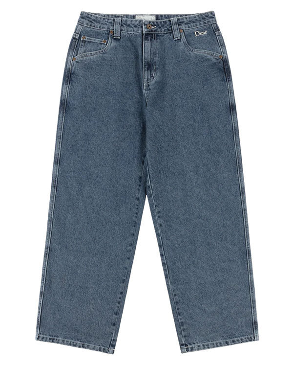 Classic Relaxed Denim Pants -STONE-