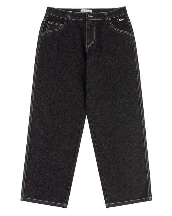 Classic Relaxed Denim Pants -W.BLACK- | FLOWP ONLINE STORE