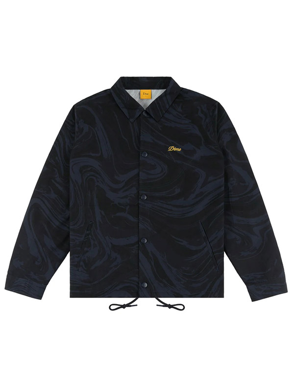 MARBLE COACH JACKET -NAVY- | FLOWP ONLINE STORE