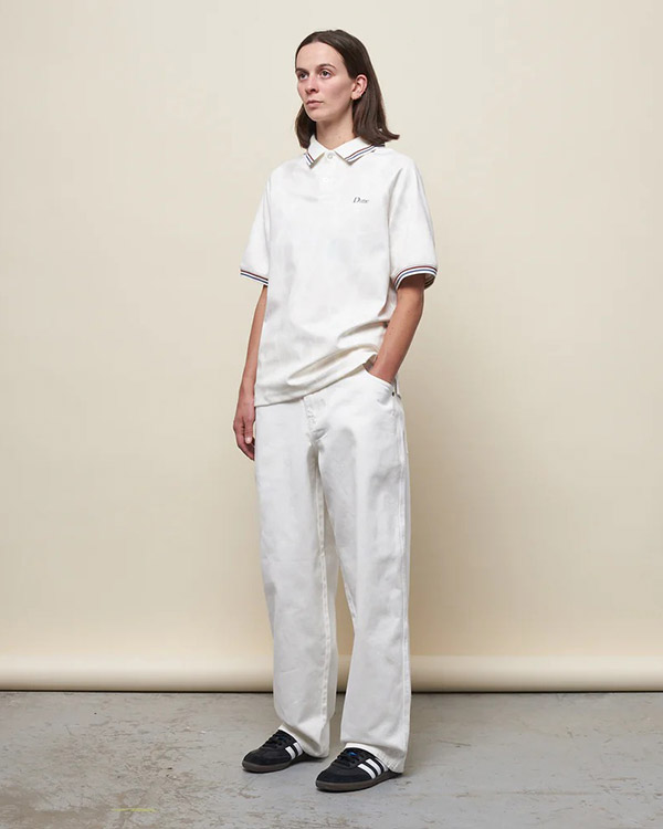 DIME CERAMIC POLO SHIRT -OFF WHITE- | FLOWP ONLINE STORE