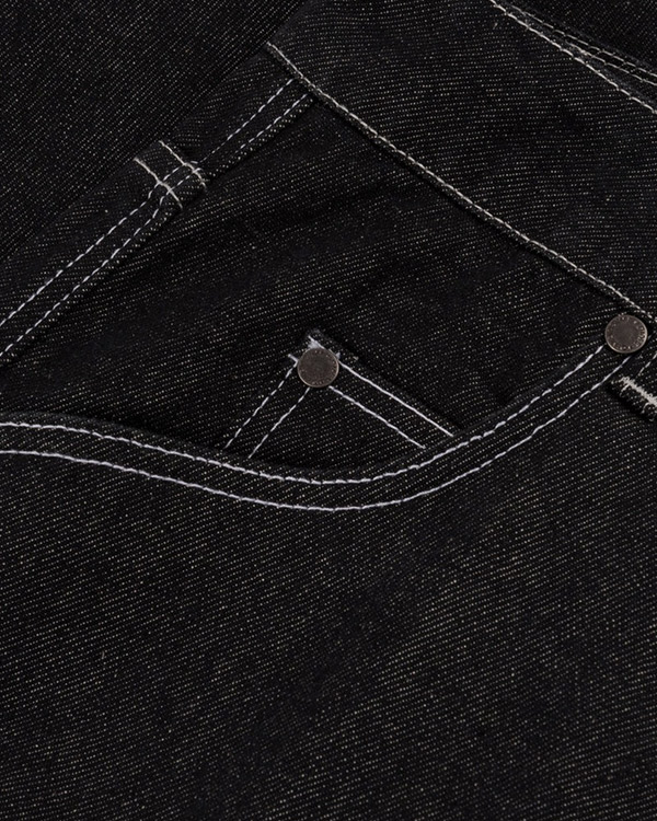 DIME BAGGY DENIM PANTS -BLACK WASHED- | FLOWP ONLINE STORE