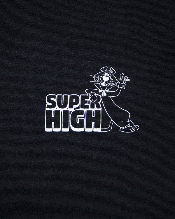 SUPER HIGH LS Tee -BLACK-
