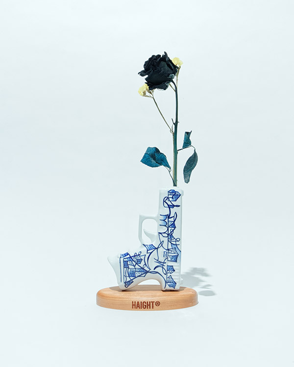 [ New School Art ] FLOWER VASE -BLUE-