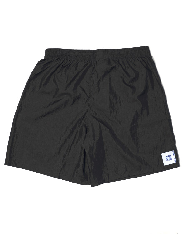 Nylon Surf Shorts -BLACK-