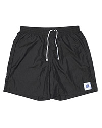 Nylon Surf Shorts -BLACK-