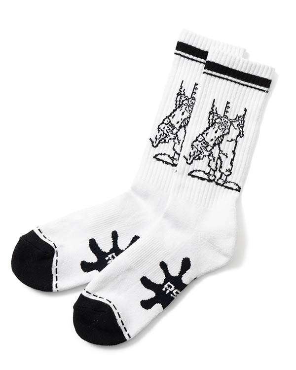 HANDS UP!! SOX -WHITE-
