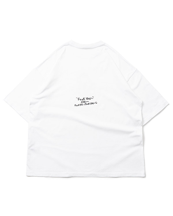 X SONG S/S TEE -WHITE-