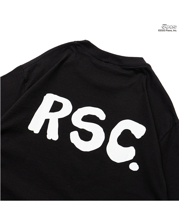 RSC x GARFIELD SLURP S/S TEE -BLACK-