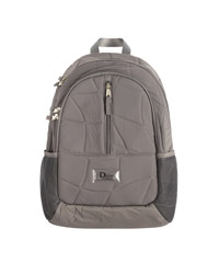 Quilted Backpack -CHARCOAL-