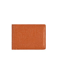 Haha Leather Cardholder -BROWN-