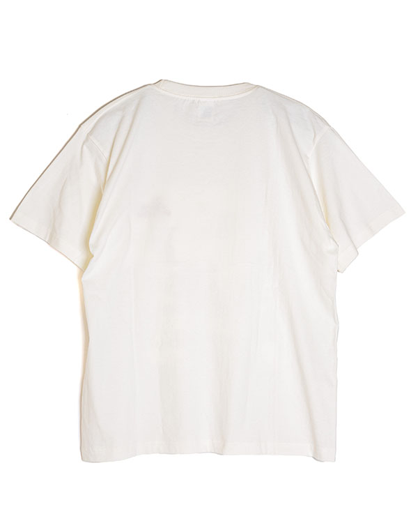 TWO FACE S/S TEE -WHITE-