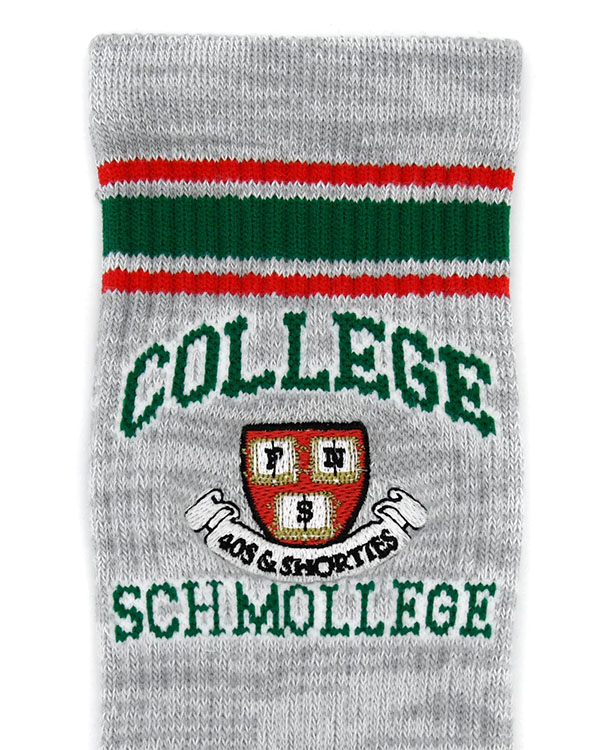 College Schmollege Sock -GRAY-